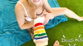 TWITTER @DevilsKos / KATRIN TEQUILA MAKE BEST EVER TOES JOB / SOLO   FF FILM