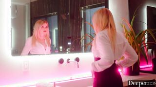 Deeper. Nikki & Isiah have hidden anal sex inside WC
