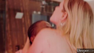 Deeper. Nikki & Isiah have hidden anal sex inside WC