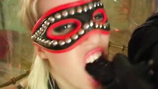 goddess cunt of filthy girlfriend boned by rubber sub