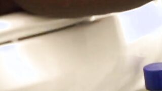 cougar likes to shave before hardcore fucked session with stud