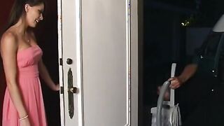 Big Boobed cougar gets a incredible sexy screwed from the salesperson