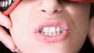 Female domina makes her man to lick and screwed her twat