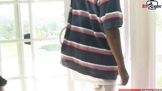 Ebony Women with tiny boobs want the bbc from her neighbour