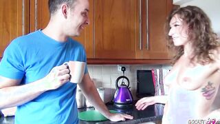 BOMBSHELL STEP SISTER AVA TRICKED BROTHER WITH UNDERWEAR TO BONED