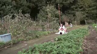 THE Outdoors Sex two: Old bimbos Begging for Penis