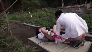 THE Outdoors Sex two: Old bimbos Begging for Penis