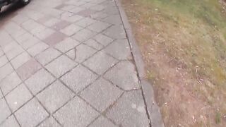 Alexa auf der Strasse eingesammelt und gefilmt