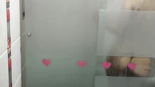 bitch having fun into the jacuzzi