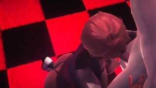Animated 3D Uncensored - Elen Fellatio and Anal Vibrator