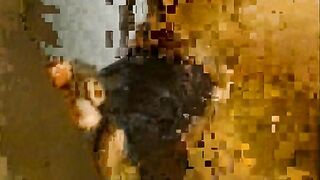 African lover gets slammed with cock into the shower
