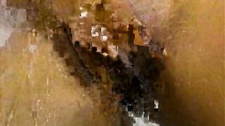 African lover gets slammed with cock into the shower