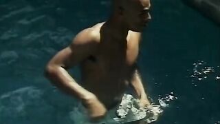 A pool party turns inside a hardcore screwed group sex