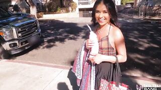 Real 19 Yo - Hispanic babe Ryder Rey Flashing And Fucking