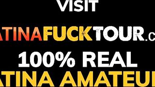 Tanned long melons hispanic teenagers riding my dick into her tight holes