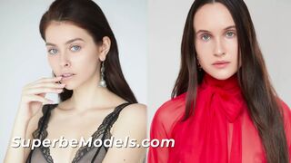 SUPERBE - Dark Haired Compilation! Hottest Nude Female Bodies