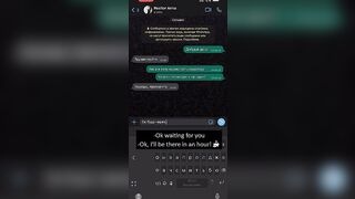CUM ON BEAUTY REALTOR'S FACE WHILE VIEWING APARTMENT