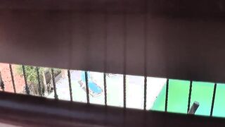 Stalker filmt junges Paar Outdoors beim Sex
