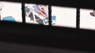 Stalker filmt junges Paar Outdoors beim Sex
