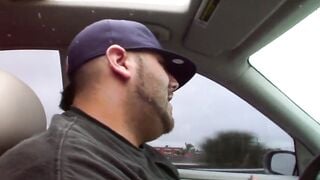 Red Head Sex - Big Boobed redheaded Rebecca blows and fucks dick