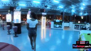 Long butt eastern lover made a private porn movie after go karting with the bf