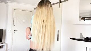 I tried on small underwear that didn't cover my twat. My website for you to enjoy with me: https://soyjoy.sambaplay.tv/ ——- Onlyf4ns Joyce Gumiero