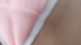 My step daughter wants to feel my cum on her boobs