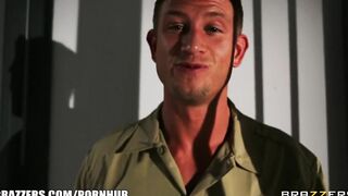 Big Boobed Prison Inmate Eve Angelina Gets Gang-plowed inside the Shower