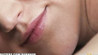 Goddess Dark Haired Ex-Wife Eve Laurence Fucks her Masseur to De-stress