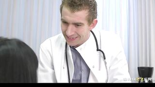 babe Big Boobed Patient Anastasia Brill is Pounded Anally by her Doctor