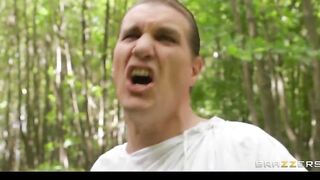 Incredible Sexy Hispanic Dark Hair Anissa Kate Takes Rough Dick inside the Woods