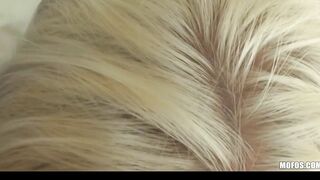 Crazy Hot huge-tit blonde is picked up & fuck at the outdoors park