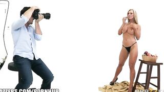 Divorced Blonde milf Decides to try Naked Modelling