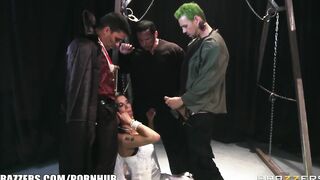 Mad Scientist Creates a Slutty Huge-tit Wifey for himself