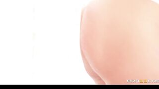 Huge-ass Dark Hair Eva Karera Oils up then Takes a Huge-penis Anal