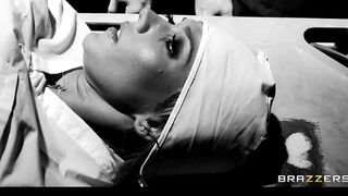Stressed Blond Doctor Nikki Sexx Daydreams about being Gangbanged