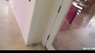 Adorable barely legal mistress Tiffany Paige masturbates until her boyfriend gets home