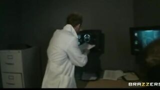 Slutty Dark Hair Cytherea Squirts while Rides Doctor's Long-penis