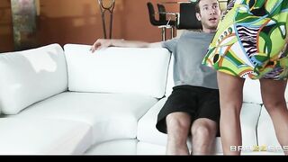 Slutty Huge-boobed milf Jewels Jade Fucks her Daughter's Bf