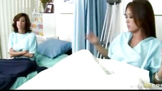 Vulgar Long-tit Dark Hair Hoe Patient Begs Doctor to Fucked her Snatch