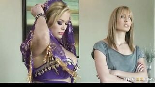 Huge-boobed Belly Stripper Shyla Stylez Fucks her College Girl's bf