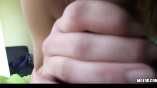 Vulgar big boobed red head Hispanic Blake seduces her bf in hard-sex