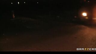 Incredible Sexy Long-tit Ex-Wife Chanel Preston Gets Banged into the Rain