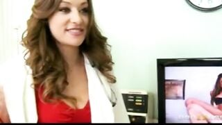 Slutty Dark Haired Doctor Carmen McCarthy Banged Rough by her Patient