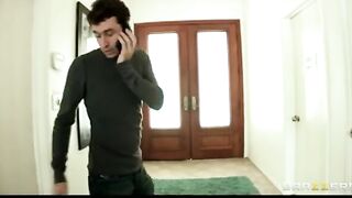 BABE Long-tit Red Head mom Hoe Saleswoman Fucks Client's Rough-penis