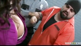 Long Tit milf Lisa Ann is Double-penetrated inside Hardcore Gang-bang - Brazzers