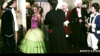 4 Victorian Age Call Girls Seduce their King in a CUTIE Sex Party