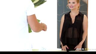 Hottie Ginger with Amazingly Hot Melons Katja Kassin Fucks her Masseur