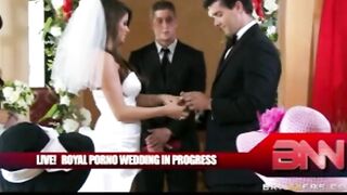 HUGE TIT DARK HAIR LATIN cougar WIFEY INTO HEELS NAILED LONG DICK AT WEDDIN