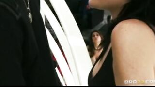 Amazing Dark Hair mom Raylene Crashes Party looking for Huge-penis